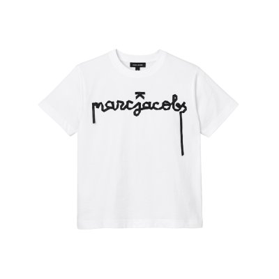 THE RIBBON LOGO BOX TEE